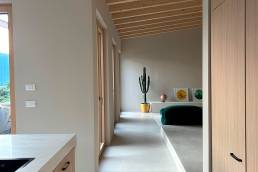 Pavimenti in resina per casa privata sul lago di Como