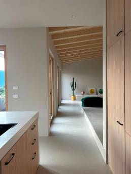 Pavimenti in resina per casa privata sul lago di Como