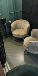 Pavimento in micro cemento e colore