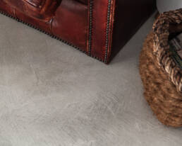 Dettaglio Pavimento in Resina - Living